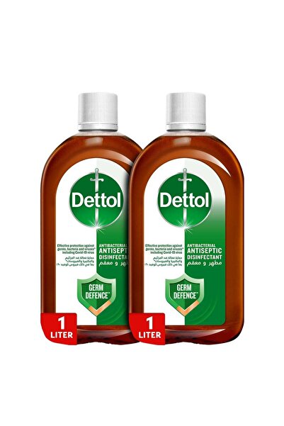 Dettol Antiseptic Antibacterial Disinfectant Liquid Pack of 2 1Liters