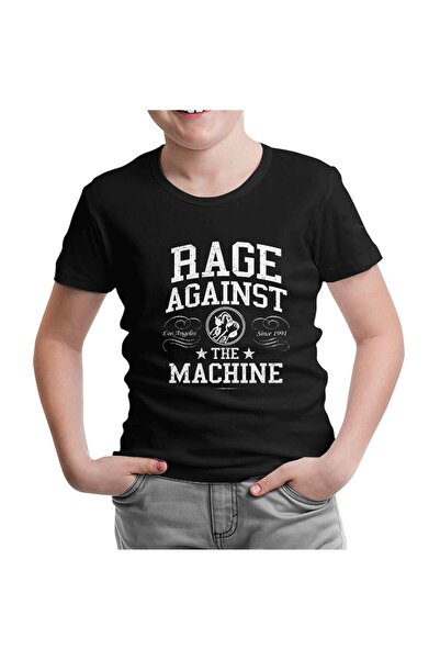 Lord T-Shirt تيشيرت ريج أجينست ذا ماشين للأطفال باللون الأسود