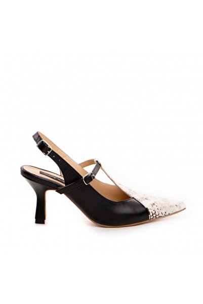 The 5th Element Pantofi stiletto piele naturala Negru Donna