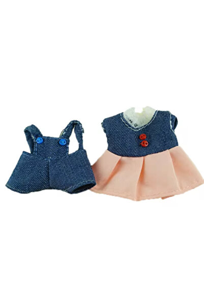 Choice YF--08 Dress Dollhouse Accessories 1:12 Forest Animal Family Clothes F...