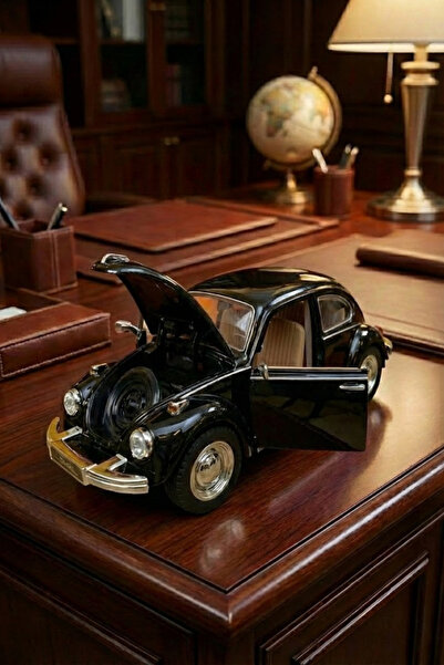 craftivio Nostaljik Beetle Vosvos Oyuncak Araba - 17cm Büyük Boy - Sesli Işık...