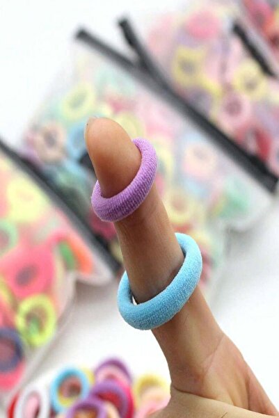 New Obsessions Σετ με 100 μίνι πόρπες από λάστιχο για πετσέτες με τσάντα