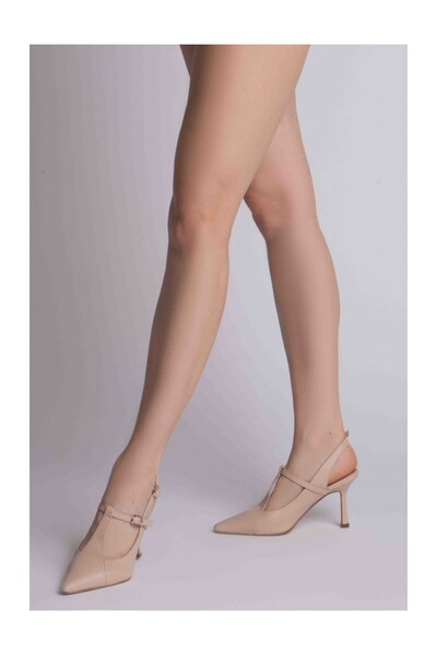 The 5th Element Pantofi stiletto piele naturala Rose Donna