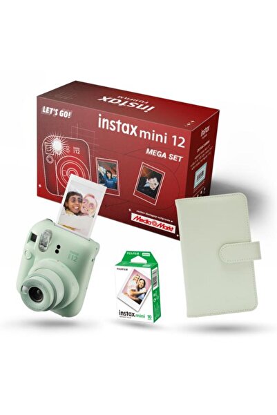 Other Set aparat foto FUJIFILM Instax mini 12 Mega (album + inserții) verde