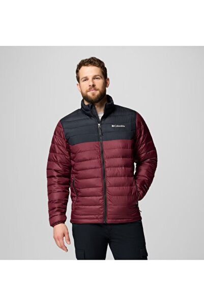 Columbia Powder Lite™ II Bordo-Siyah Erkek Mont