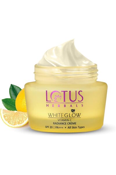Lotus Herbals WhiteGlow Vitamin C Radiance Creme SPF 20 50g, Face Cream