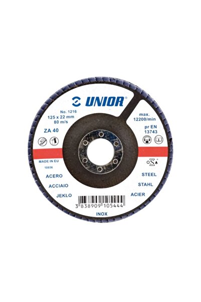 Unior 1216 Δίσκος λείανσης, DIM 115-ZA120
