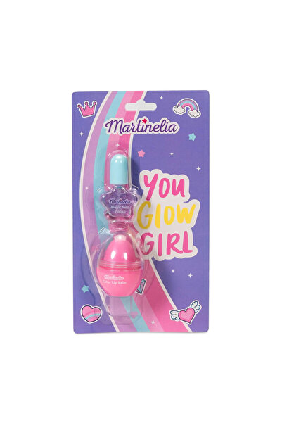 Martinelia Super Girl Kız Çocuk Oje ve Dudak Balmı Makyaj Seti 30580