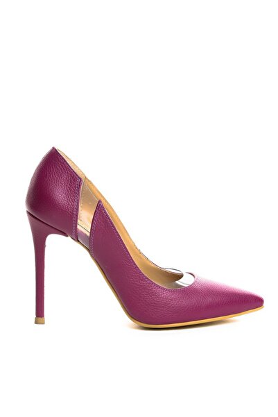 The 5th Element Fuchsia Glamour genuine leather stiletto shoes
