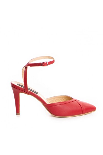 The 5th Element Vivian Red genuine leather stiletto shoes