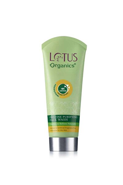 Lotus Organics+ Pristine Purifying Face Wash 100g, Facial Cleanser
