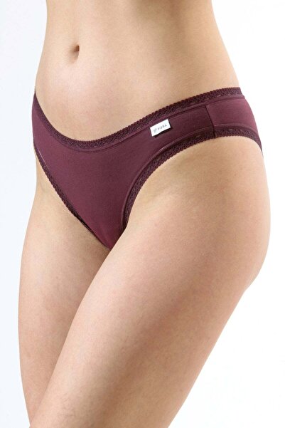 Piera Set of 3 burgundy Brazilian panties CECILIA S1793