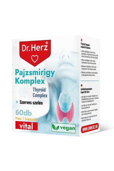 Dr Herz Vegan capsules for the thyroid gland with selenium 60 pcs