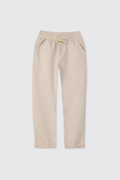 Panço Erkek Çocuk Bej Örme Pantolon