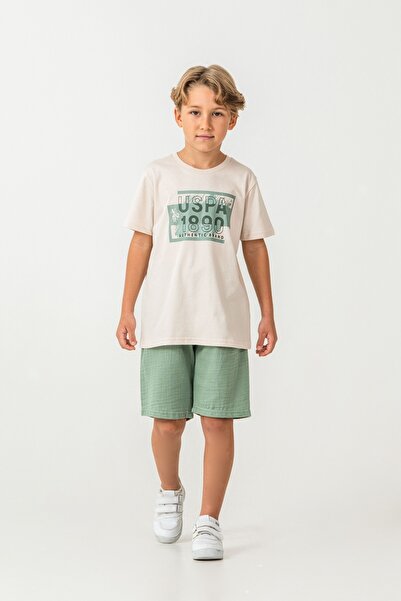 U.S. Polo Assn. Licențiat de U.S. Polo Assn pentru băieți set