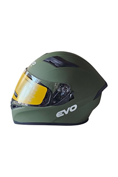 Evo FULL FACE KAPALI MAT HAKİ YEŞİL L-2574