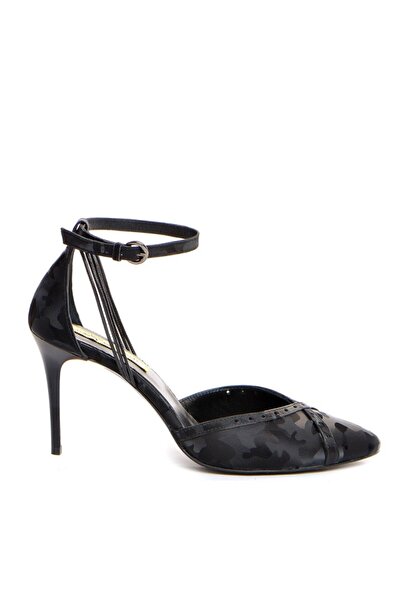 The 5th Element Pantofi stiletto piele naturala Negru Camuflaj Rihanna