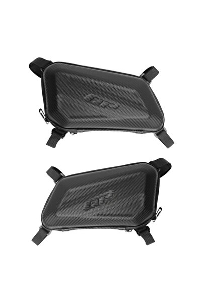 GP KOMPOZİT YNC001 Universal EVA Karbon Görünümlü Motosiklet Yan Çanta Seti