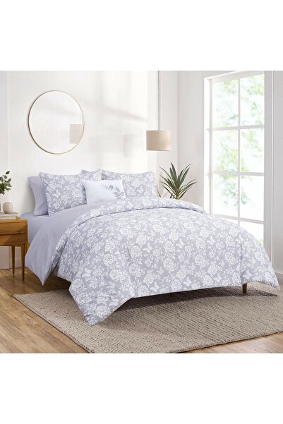 Orange Bed & Bath Floral Butterfly | طقم لحاف مزدوج 8 قطع