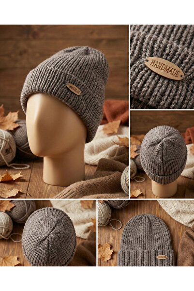 METUZA El Yapımı Örgü Kışlık Bere – Unisex | Sıcak Tutan Yumuşak Dokulu