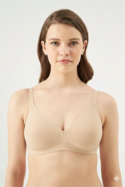 Eros Women's Mayra Cotton Minimizer Wire Free Shaping / Sculpting Bra Ersk350