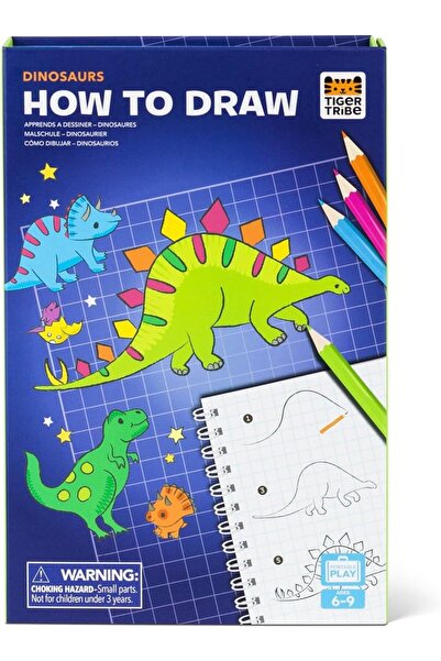 TIGER TRIBE كيفية رسم الديناصورات