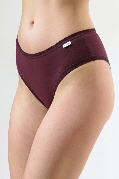 Piera Set of 3 burgundy Brazilian panties CECILIA S1795