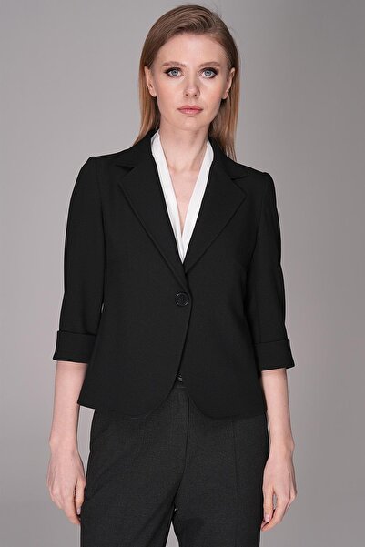 Journey Truvakar Kol-Önden Düğmeli, Kısa Ceket