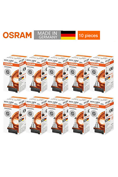 choice2 H11 10PCS OSRAM 10pcs H4 H7 H11 HB3 HB4 Original Lamp 3200K Head Ligh...