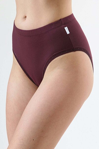 Piera Set of 3 classic burgundy panties CECILIA S1798