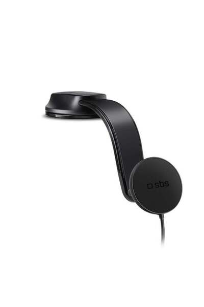 SBS Flexy 15W magnetic car holder with wireless charging