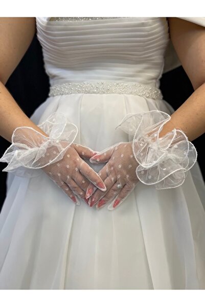 ecrin tuhafiye hobi Gelinlik Eldiveni Nikah Eldiveni Imza Eldiveni Parti Eldi...