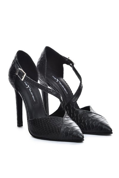 The 5th Element Pantofi stiletto piele naturala Negru Paloma