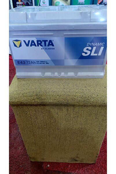 Varta 12 VOLT .72 AMPER e43 yeni üretim Dynamic slı, 2025