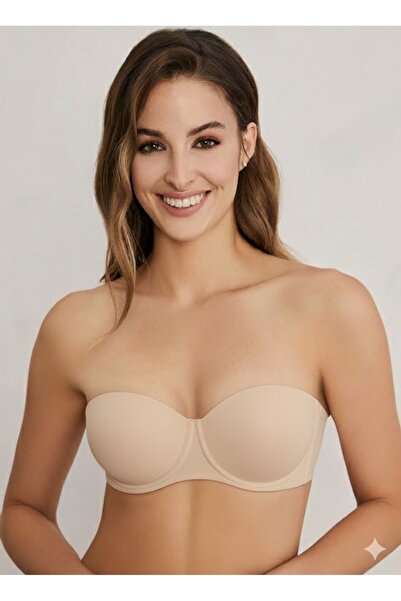 Eros Women's Adele Strapless Double Push-Up Supported Bra Ersk160