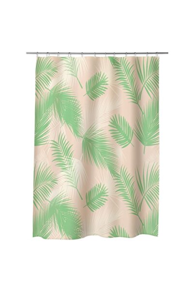OEM Perdea de duș, perdea de cadă pentru baie Art Factory Palm Leaf