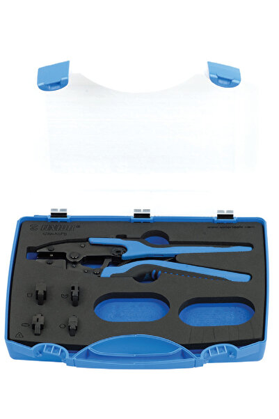 Unior Σετ πένσας πρέσας με εφεδρικές σιαγόνες