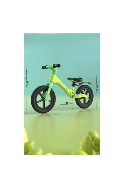 balance Bicicletă de antrenament copii, Balance, fara pedale ,cadru din oțel carbon, rosu