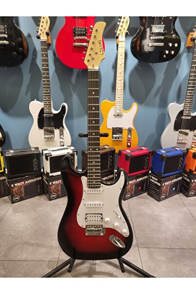 LİLYA ELEKTRO GİTAR HSS + KILIF + PENA