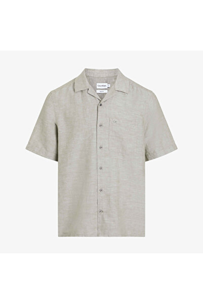 Calvin Klein Erkek Yeşil Gömlek