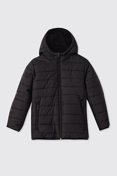 Panço Erkek Çocuk Siyah Mont