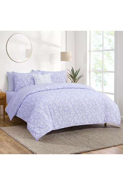 Orange Bed & Bath Vine Purple | 8-Piece Double Duvet Set