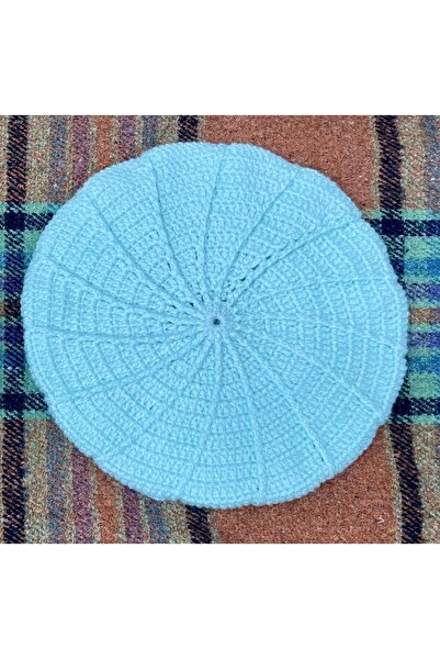 DANTEL-Design EL ÖRGÜSÜ BEBE MAVİSİ RESSAM BERE