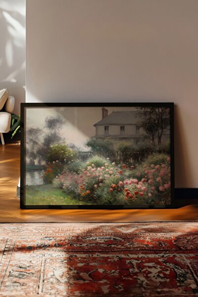 Postifull Vintage Tablo, Siyah Çerçeveli Poster, Vintage Duvar Dekoru