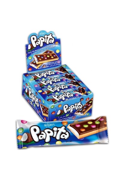 Tim Solen Papita Baton cremă de cocos, 33g x 24 bucăți