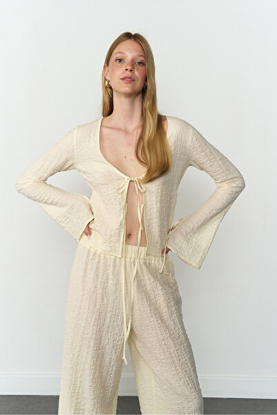 Beyyoglu Bağlama Detaylı Bluz