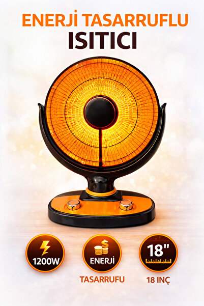 C&M Global Store 1200W Vantilatör Tipi Isıtıcı | Enerji Tasarruflu Elektrikli...