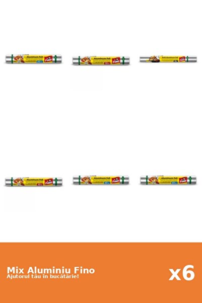 Fino Set 6 Aluminiu Fino: 3x 20 m, 2x 10 m, 1x 8 m