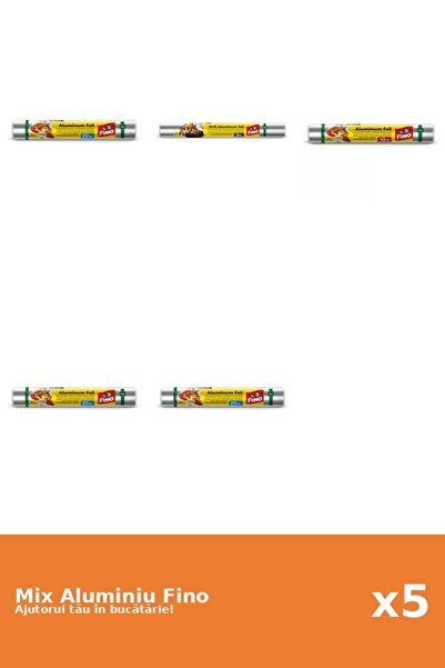 Fino Set 5 Aluminiu Fino: 3x 20 m, 1x 8 m, 1x 10 m