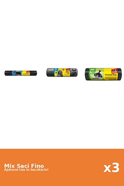 Fino Set of 3 Fino bags: 1x 120 l, 1x 35 l, 1x 20 pcs